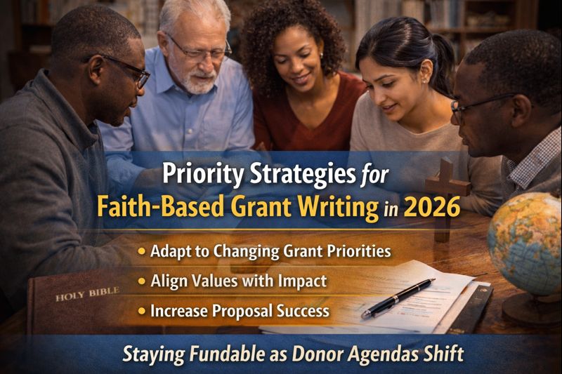 Priority Strategies for Faith-Based Grant Writing in 2026