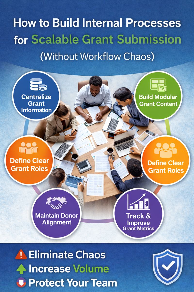 How to Build Internal Processes for Scalable Grant Submission