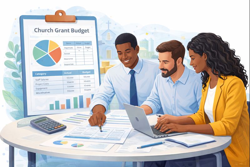  budget templates for church grants