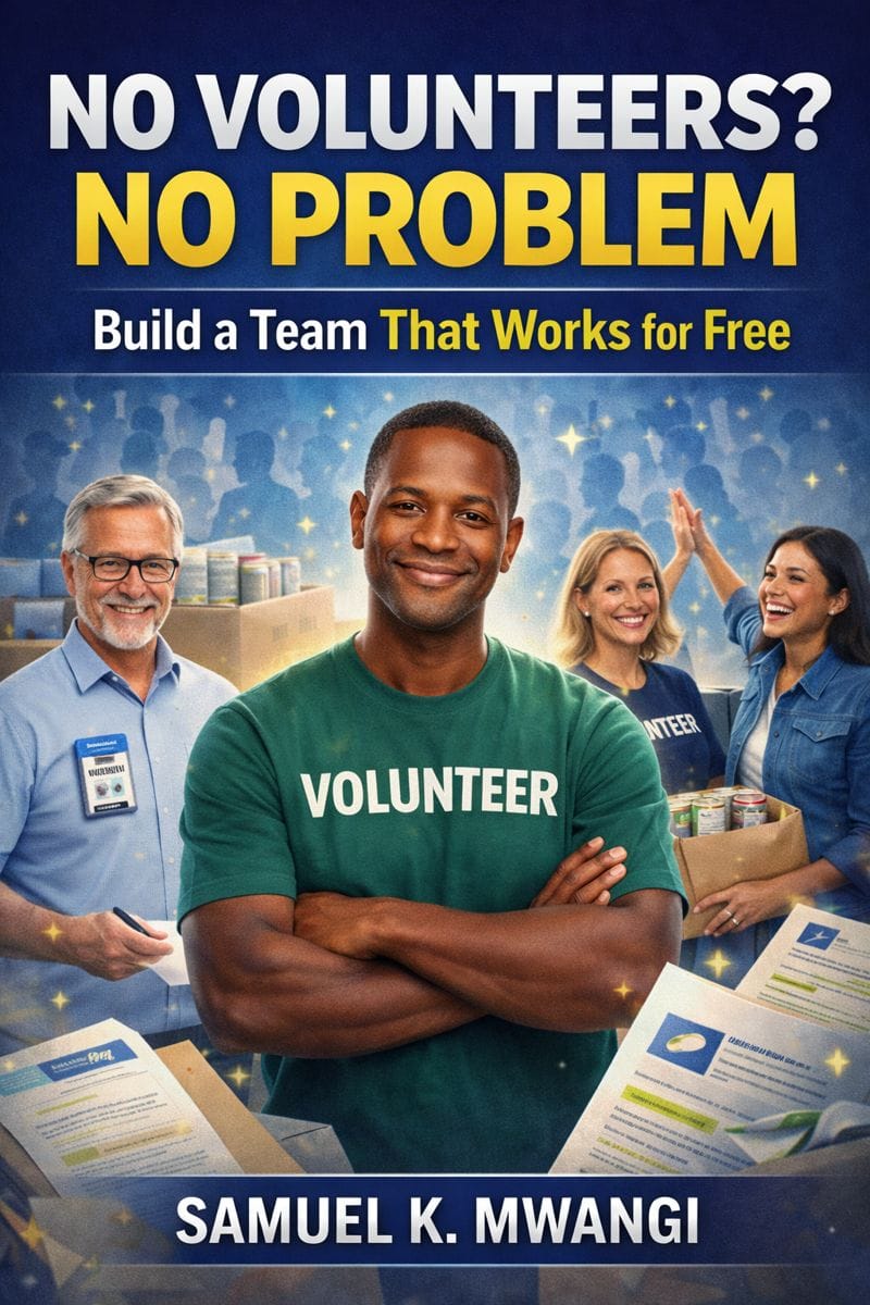 No Volunteers No Problem book cover